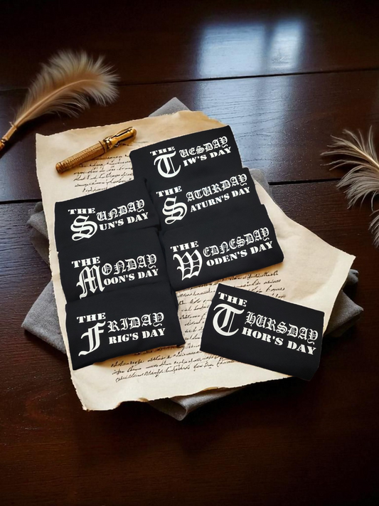 "Days of the Week" Baby Romper Set - 7-Piece Collection (0-24 Months)