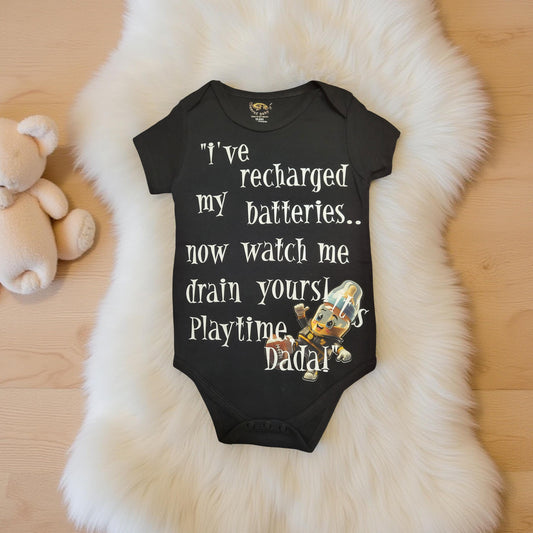 Hip-hop Baby Bottle Character Rompers (6-24 Months)- Front & Back Printed! - Playtime