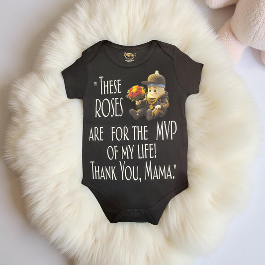 Hip-hop Baby Bottle Character Rompers (6-24 Months)- Front & Back Printed! - Thank You Mama