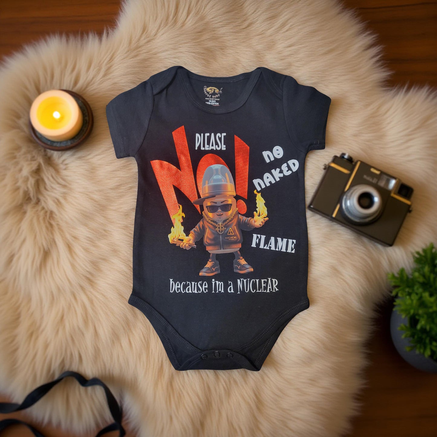 7pcs Sassy & Safe Baby Rompers with Fun Messages (6-24 Months)