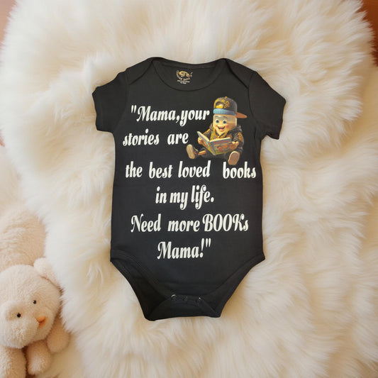 Hip-hop Baby Bottle Character Rompers (6-24 Months)- Front & Back Printed! - Mama's Book